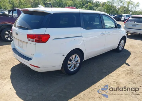 2017 Kia Sedona Lx z USA, uszkodzony, nr VIN KNDMB5C1XH6307522